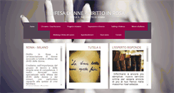 Desktop Screenshot of dirittoinrosa.com